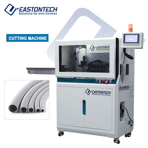 EW-12E-2 Nieuwste ontwerp volautomatische medische wegwerp PVC ademhalingscircuit gegolfde buis snijmachine - Product Image 1