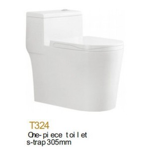 <span class=keywords><strong>WC</strong></span> Monoblocco in Ceramica Moderno con Doppio Scarico, per Bagni di Piccole <span class=keywords><strong>Dimensioni</strong></span>, Scarico a S, Risparmio Idrico e Anti-Odore - Product Image 3