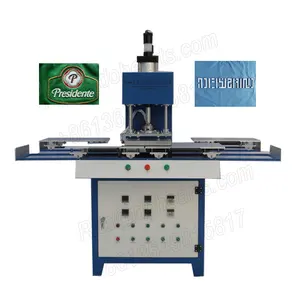 Rubber Patch Making Machine Iron On Brief Nummer Blauw Patroon Custom Reliëf 3d Zachte Kledingstuk Pvc Patches