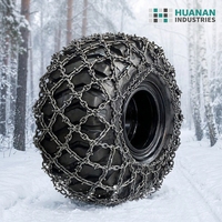 Cadenas para Neumáticos de Tractor UCORE de Acero al Boro de Alta Resistencia, Cadenas para Nieve para Trabajos Forestales en Invierno Extremo, Agarre en Lodo y Hielo