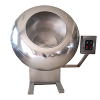 Nouvelle machine à colorer les bonbons en acier inoxydable haute capacité pour perles de sucre, noix, fruits et légumes