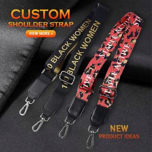 Wholesale Polyester Webbing Adjustable Crossbody Gold Accessoires Chain Purse <b>Handbag</b> Customised Bag <b>Straps</b> - Product Image 3