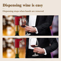 Distributeur de vin électrique portable avec capteur intelligent, verseur automatique de vin pour les magasins de vin européens, les bars, les détaillants, la vente en gros