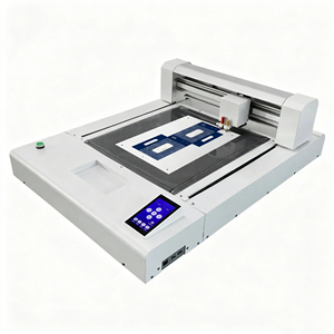Small Flatbed Cutter 1000g <b>Cutting</b> Camera Contour <b>Cutting</b> for PET PVC Cardboard <b>Fabric</b> - Product Image 4