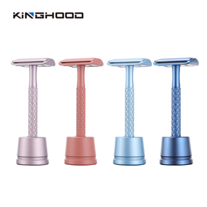 <span class=keywords><strong>Rasoir</strong></span> de sécurité à double lame <span class=keywords><strong>pour</strong></span> le <span class=keywords><strong>visage</strong></span> des femmes d'origine biodégradable écologique zéro déchet - Product Image 1