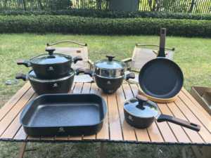Juego de Utensilios de Cocina Plegable y Portátil para Acampar, con Bolsa de Almacenamiento para RV, para Cocinar en Excursiones, Picnics y Aventuras al Aire Libre - Product Image 6
