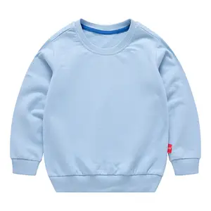 OEM bebek çocuklar svetşört tasarımlar baskı bebek giysileri yürümeye başlayan bebek kazak düşük adedi özel LOGO desenler destek