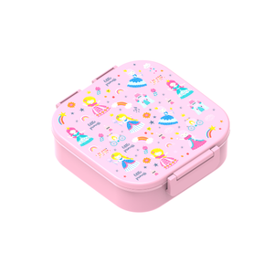Commande en gros OEM sans BPA Logo de l'école imprimé marque privée allant au micro-ondes Boîte à lunch pour enfants Distributeur de conteneurs <span class=keywords><strong>alimentaires</strong></span> - Product Image 2