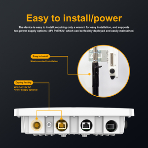 Nuevo puente inalámbrico para exteriores WBH6N WiFi 6 35Km IP67 carcasa de Metal Puerto Gigabit PoE Power PTP doble antena Poste/montaje en pared - Product Image 4