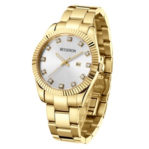 Luxury Women's Quartz <b>Watch</b> Elegant <b>Diamond</b> Crystal Face Stainless Steel Band Gold Silver Rose Gold Waterproof Dress Wristwatch - Product Image 4