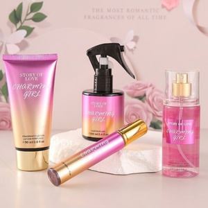 Victoria <b>Perfume</b> Set Hair Mist and <b>Perfume</b> and 90ml Lotion 4 in 1 <b>Perfume</b> Set Body Lotion Mist Gift Set - Product Image 1