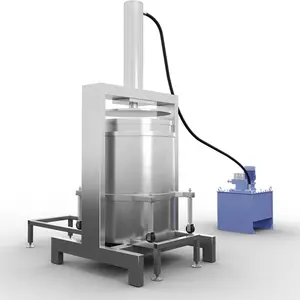 Máquina de Prensado hidráulico de procesamiento automático de yava, máquina de prensado para la extracción de plantas garri de compañía en China