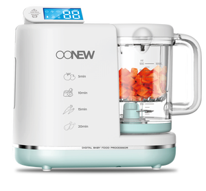Procesador de Alimentos Eléctrico Multifunción para Bebés con Funciones de Vapor y Cocción, Libre de BPA, 700W, Mini Picadora Doméstica Controlada por Aplicación - Product Image 2