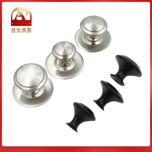 Stainless Steel Cabinet <b>Knob</b> Round Minimalist Design Easy Installation Drawer Wardrobe Kitchen Handle - Product Image 5