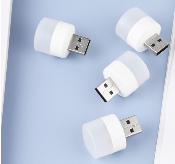 Mini Bulb Shape LED Light USB Night Light Power Bank Portable Mini Home USB Light for Laptop Fish tank Lamp