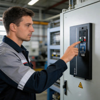 Variateur de fréquence modulaire triphasé haute précision REETIN KECEN série F600 30 kW 380 V pour l'automatisation industrielle et le contrôle des moteurs