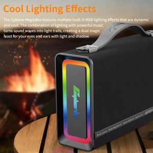 Nuevo Altavoz Cyboris T15 <span class=keywords><strong>MagicBox</strong></span> de 2.1 Canales ACT2853 V5.3 con Luz RGB, Subwoofer Portátil a Prueba de Agua con Bajos Profundos - Product Image 3