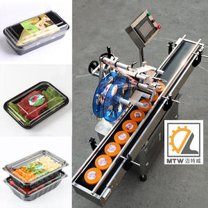 MTW Etiqueteuse plate entièrement automatique pour l'emballage de gobelets à <span class=keywords><strong>jambon</strong></span> saucisses, de bouteilles et de boîtes - Product Image 6