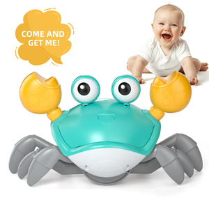 Fivestar Trung Quốc Nhà Máy Điện Di Chuyển Bò Cua Bé Đồ Chơi Thoát Khỏi Runaway Cảm Ứng Cua Với Ánh Sáng Âm Nhạc Âm Thanh USB Sạc - Product Image 4