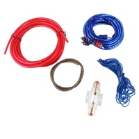 Kit d'installation de câblage audio pour voiture 1500W, amplificateur, subwoofer, haut-parleur, câble d'alimentation 10GA