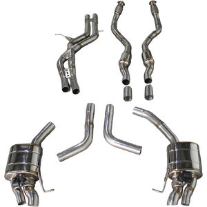 Sistema de <span class=keywords><strong>Escape</strong></span> Deportivo OEM Personalizado de Fábrica SS304 para <span class=keywords><strong>Audi</strong></span> RS4/<span class=keywords><strong>RS5</strong></span> B9/B9.5 2.9T con Silenciador Valvetronic - Product Image 2