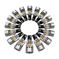 Ampoule LED de recul T15 Super CANBUS 12W 12-50V Blanc Jaune Rouge avec ventilateur de refroidissement