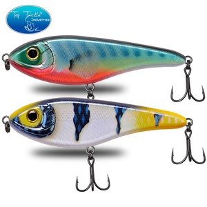 Leurre de pêche VIB dur de 150 mm, 81 g, 24 couleurs, à coulée lente, pour brochet, pike, muskie et <span class=keywords><strong>gros</strong></span> poissons, avec hameçons noirs - Product Image 5