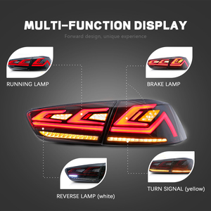 Nhà Máy Bán buôn xe sửa đổi phía sau đuôi Đèn <span class=keywords><strong>LED</strong></span> Đèn đuôi cho Mitsubishi <span class=keywords><strong>Lancer</strong></span> EX EVO 2008-2018 phụ tùng ô tô - Product Image 6