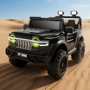 Elektrisches Kinderauto Geeignet für <span class=keywords><strong>2</strong></span>-4 Jahre alte Babys, Aufladbares Spielzeugauto, Geländegängiges Vierrad-Spielzeugauto für Babys - Product Image 1