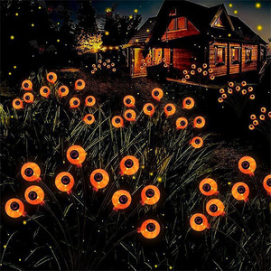 LED solar globo ocular calabaza cadena luz dinámica columpio césped piso salida decorativa al aire libre Halloween <span class=keywords><strong>jardín</strong></span> paisaje lámpara - Product Image 1