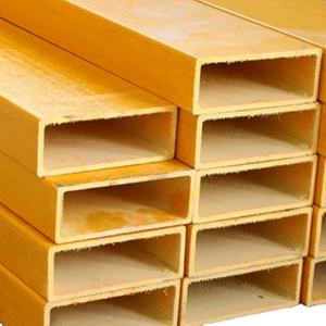 Tube rectangulaire FRP pultrudé de haute qualité Poutre de support FRP - Product Image 6