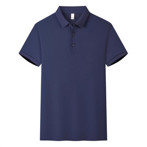 Camisa Polo de Color Sólido, Poliéster Transpirable, Uso Diario, Manga Corta, Uniforme Corporativo - Product Image 1