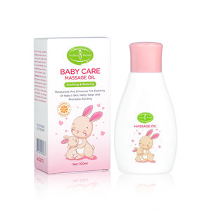 Venta caliente Bebé Aceite de masaje corporal Extracto de vitamina E Piel Hidratante Bebé Aceite calmante Bebés Productos para el cuidado de la piel Etiqueta privada - Product Image 6