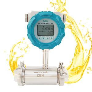 24V initegral minyak anggur ringan metanol minyak zaitun diesel Cerdas tampilan lokal turbin flowmeter minyak hidrolik - Product Image 2