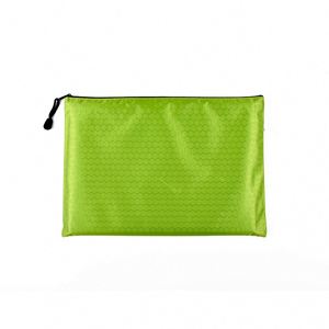 Custom Logo Waterproof Oxford Fabric Zipper Pouch A4/5/6 <b>Document</b> Promotional Stationery <b>Bag</b> With Interior Pocket Modern - Product Image 4