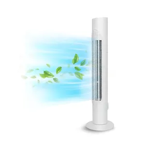 32" Mechanical Control Tower Fan with Fresh Air Ionizer , Timer Control for Indoor, Bedroom and Home Office Use