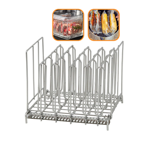 Dontalen Sous Vide Rack divisorio 304 in acciaio inossidabile divisori alimentari Multi-Purpose in acciaio inox supporto migliorato smette di oscillare - Product Image 1