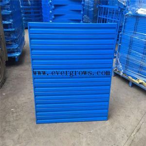 2 vías carretilla elevadora entrada metal apilamiento plataforma de acero para uso de la logística - Product Image 4