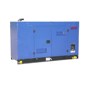 AOSIF 100KVA Super leiser Diesel generator 3-phasig Geschlossener super schall dichter Rahmen-Diesel generator mit Cummins-Motor