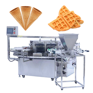 Macchina per Wafer, Produttore di Rotoli d'Uovo, Linea di Produzione Automatica per Waffle al Cioccolato, Ciambelle e Coni Gelato - Product Image 4