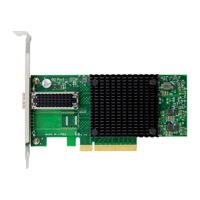 Carte adaptateur réseau serveur interne PCI Express X8 Mellanox CX-4 avec un seul port optique 25GbE SFP28 en stock