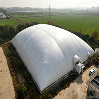 Dôme à membrane gonflable autoportante de haute qualité 2026 pour usage intérieur : terrains de sport (basketball, football), entrepôts et hôtels