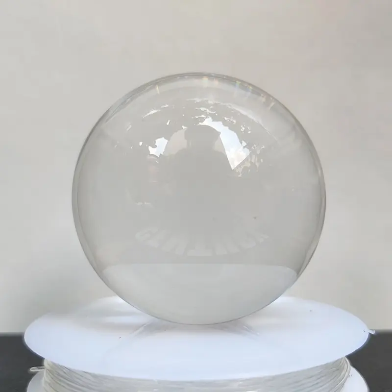 Bola de cristal ultra transparente de acrílico, 60/70/80/90/100mm, brinquedo de controle de bola acrílica, ilusionamento de truques mágicos para crianças