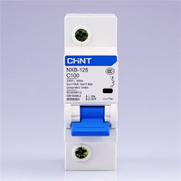 Disjoncteurs miniatures Chint, électrique AC, 3P, 80 ampères, 125A, MCB Chnt Din