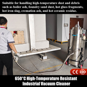 <span class=keywords><strong>Aspirateur</strong></span> industriel en acier inoxydable résistant aux hautes températures pour cendres de four à cartouche, poussière et déchets de fer chaud - Product Image 1