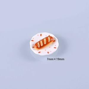 Jouet miniature de simulation alimentaire en résine, pack d'eau alcaline de simulation, hot-dog, accessoires miniatures pour maison de poupée DIY - Product Image 6