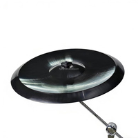 Kit de batterie électronique 18 pièces à double zone avec cymbales électriques chinoises brillantes