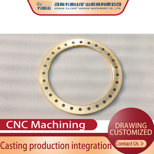 High Quality Customizable Flat Copper Gasket Seal Bronze Graphite Material CNC Machining <b>Services</b> Supported by Manufacturers - Product Image 2