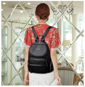 En gros en Cuir PU Sac À Dos pour Femmes Filles Petit Cartable Sac À Dos Décontracté Sac À Dos - Product Image 3