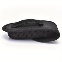 Pochette à outils compacte et durable en nylon multifonctionnel avec boucle de ceinture-Couteau, pince, lampe de poche pliante facile à transporter